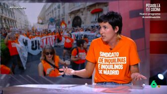 La portavoz del Sindicato de Inquilinas expone que su organizaci&oacute;n ha pedido a los partidos que voten a favor de los dos decretos de la vivienda porque "van a mejorar sustancialmente la vida de la gente".