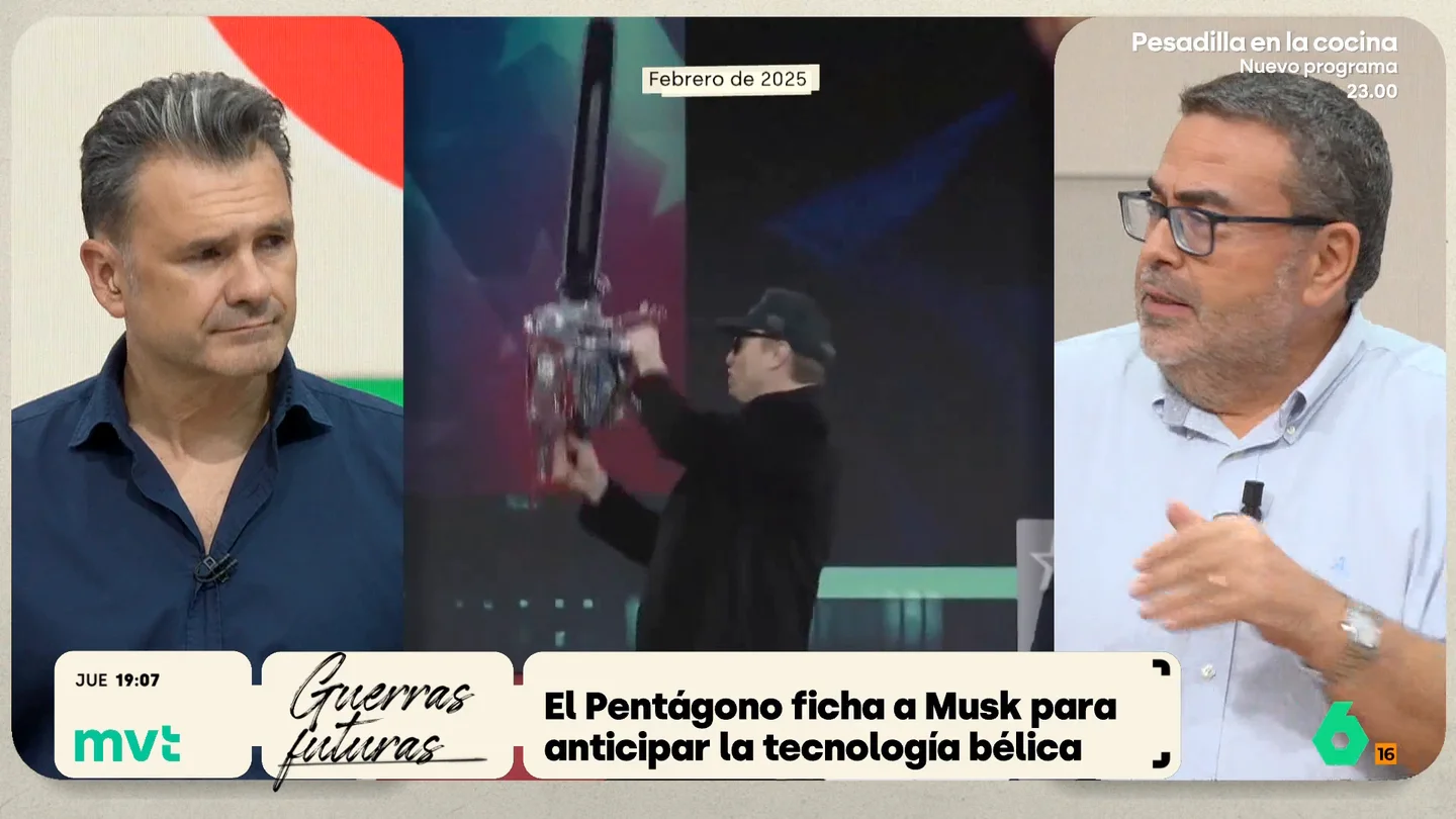 Pedro Rodríguez, sobre el interés de Trump en la IA: "Su codicia puede más que otra consideración" El presidente ha fichado, de nuevo, a Elon Musk. En esta ocasión el magnate tecnológico trabajará en el Pentágono para desarrollar el armamento del futuro y la Inteligencia Artificial tendrá un papel importante.