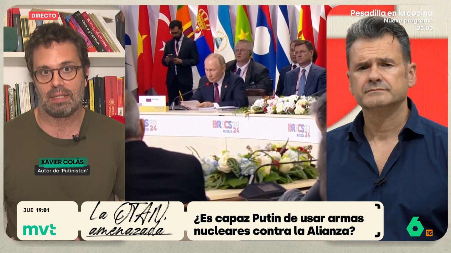 Xavier Col&aacute;s predice un aumento de amenazas de Putin: "Los&nbsp;rusos est&aacute;n convencidos de que Europa sola no puede gestionar una guerra"