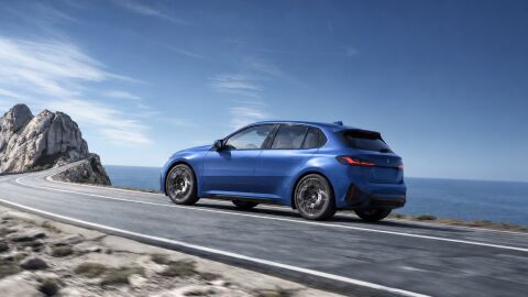 Imagen ficticia generada por IA del posible BMW Serie 1 