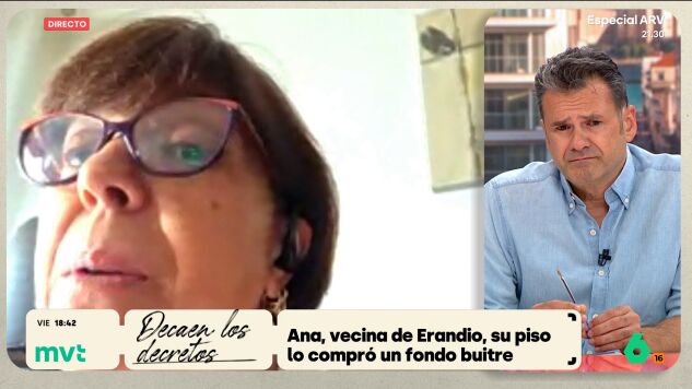 M&aacute;s Vale Tarde habla con Ana. Un fondo buitre compr&oacute; el bloque en el que vive en Herandio y la ha puesto a la venta su vivienda en internet, mientras ella sigue viviendo en ella. Tras la ca&iacute;da de los decretos, afronta un desahucio inminente.