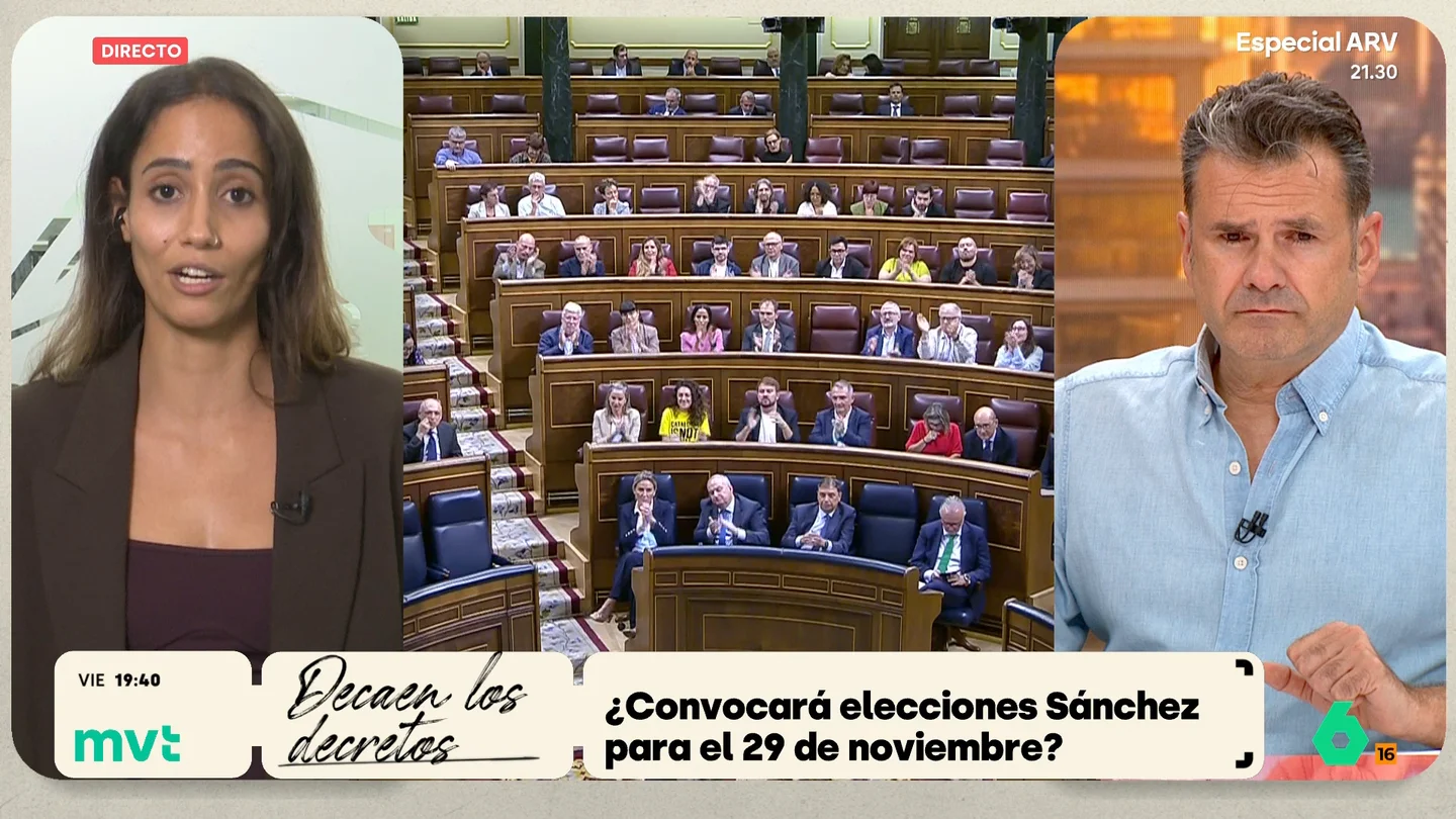 Tesh Sidi pide al PSOE que presente el decreto "las veces que haga falta": "Mientras está en vigor, muchas personas se pueden acoger a él" Tesh Sidi cree que, tras caer los decretos en el Congreso de los Diputados, "hay margen para presentar otro decreto" y defiende que, mientras están en vigor supone "doblegar a las derechas" y permitir a muchas personas a que se puedan acoger a él.