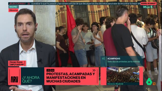 El diputado del PP, Sergio Sayas.