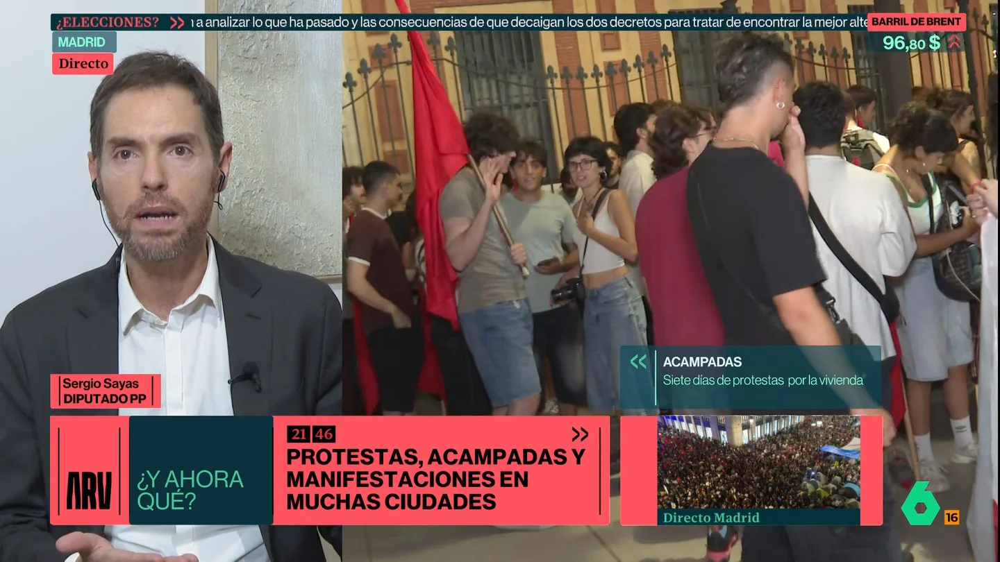 El diputado del PP, Sergio Sayas. El diputado del PP, Sergio Sayas.