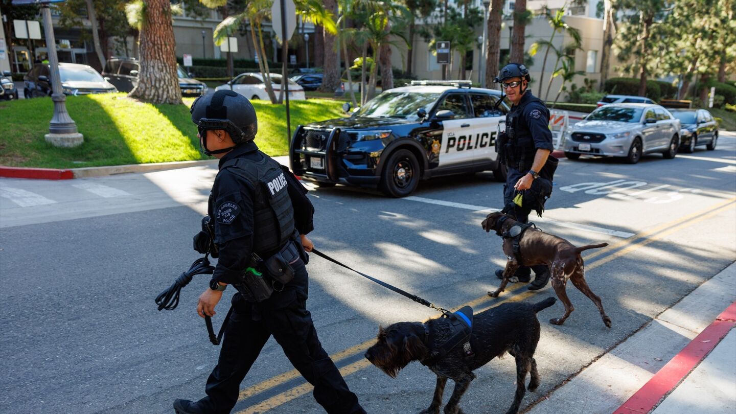 Imagen de archivo de polic&iacute;as en Los &Aacute;ngeles