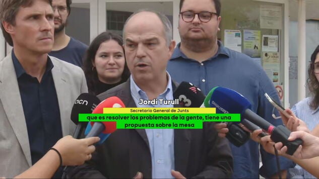 Jordi Turull, secretario general de Junts. 