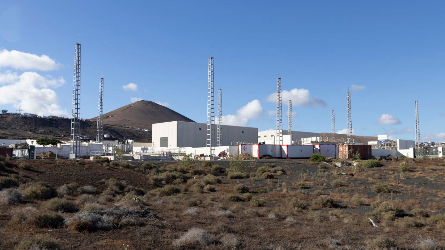 Red el&eacute;ctrica de Lanzarote