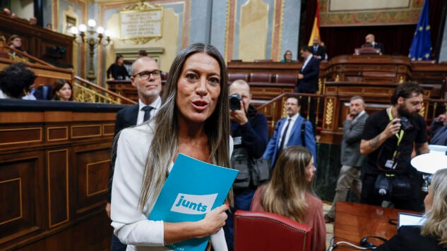 Miriam Nogueras, en el Congreso