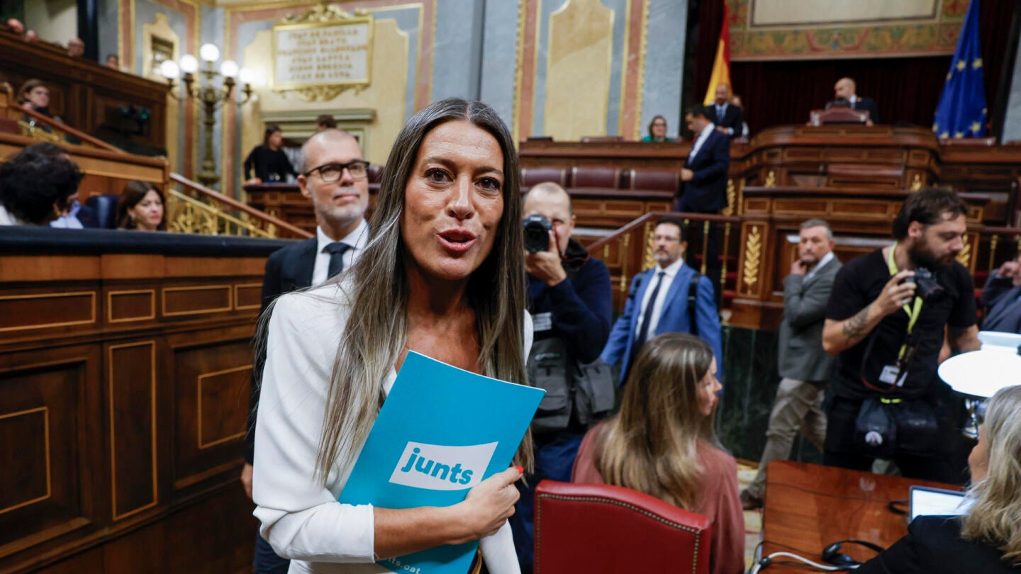 Miriam Nogueras, en el Congreso