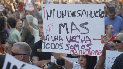 Protesta por la vivienda en Espa&ntilde;a