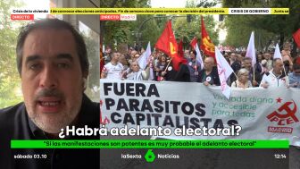 Carlos E. Cu&eacute; apunta a un posible adelanto electoral: "Las manifestaciones son decisivas para que S&aacute;nchez entienda si hay agua en la piscina"