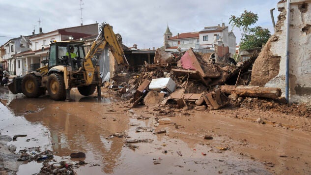 Imagen de inundaciones en Madrigueras