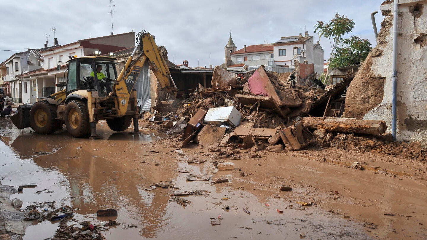 Imagen de inundaciones en Madrigueras