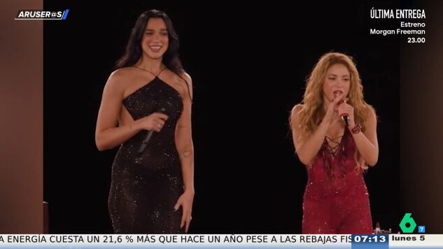 Dua Lipa y Shakira