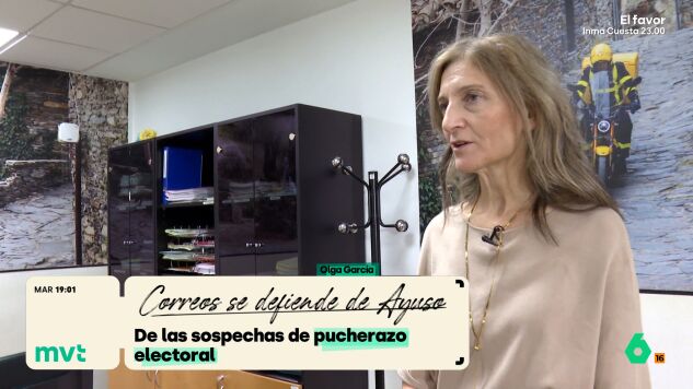   La directora de Operaciones de Correos responde a las dudas sobre el voto por correo: "Env&iacute;os precintados y con vigilancia"