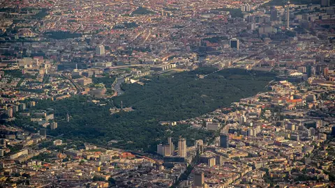 Panorámica de Tiergarten Panorámica de Tiergarten