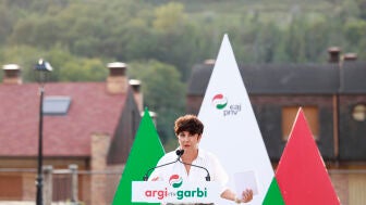 La portavoz del Grupo Vasco en el Congreso, Maribel Vaquero.