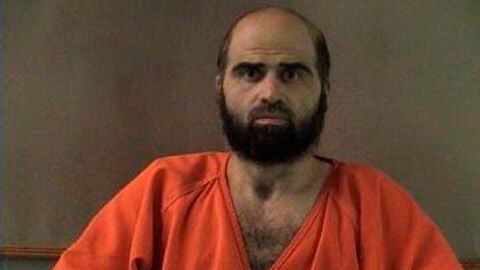 Nidal Hasan, acusado de matar a 13 personas y herir a 31 en un tiroteo ocurrido en noviembre de 2009 en Fort Hood, aparece en una fotograf&iacute;a de archivo