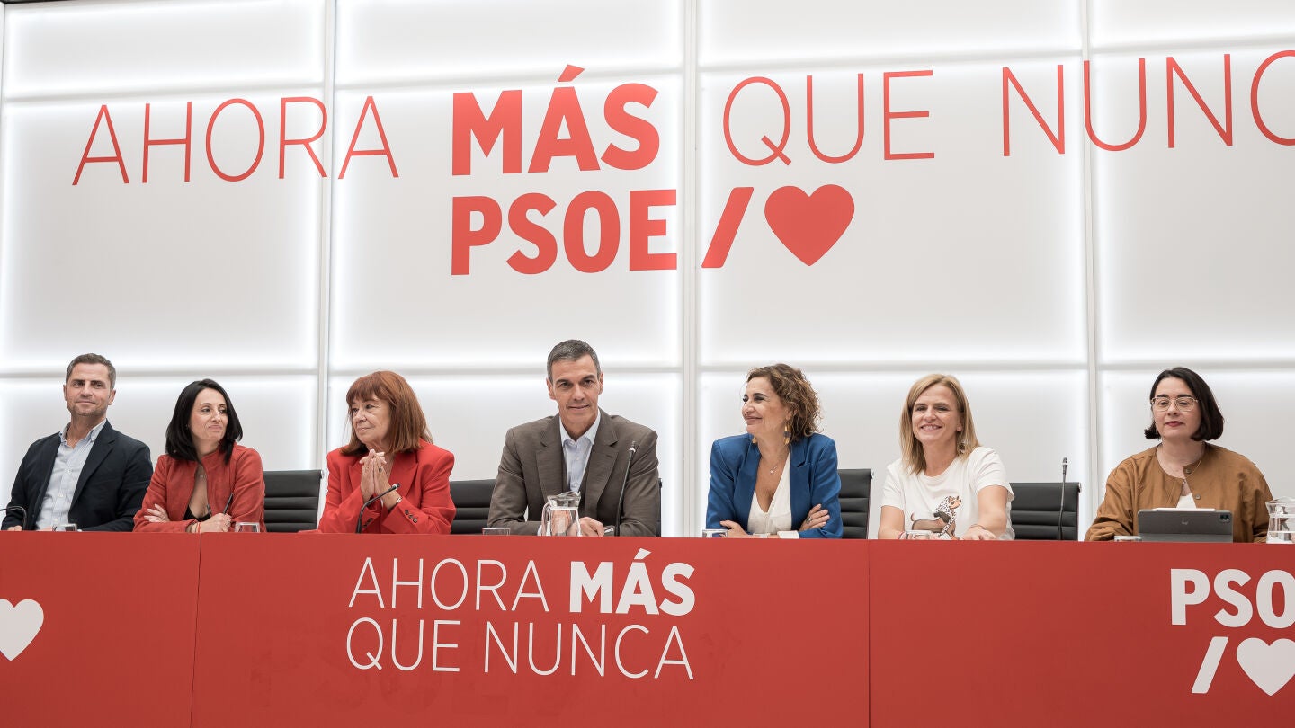 El presidente del Gobierno y secretario general del PSOE, Pedro S&aacute;nchez, preside la reuni&oacute;n de la Comisi&oacute;n Ejecutiva Federal (CEF) del PSOE