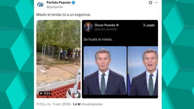 El PP se entrega a una campa&ntilde;a electoral sin l&iacute;neas rojas: del v&iacute;deo de &Oacute;scar Puente con la rodilla rota a Ayuso en una feria de fruta