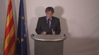 Puigdemont comparece en Waterloo