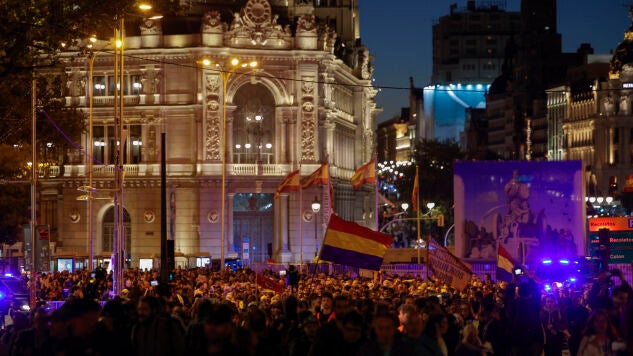 Miles de personas, en Cibeles