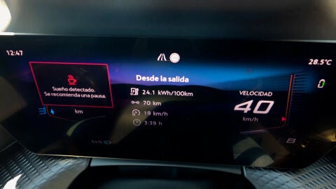 Aviso de fatiga detectada