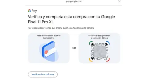 Verificando la compra desde el teléfono Verificando la compra desde el teléfono