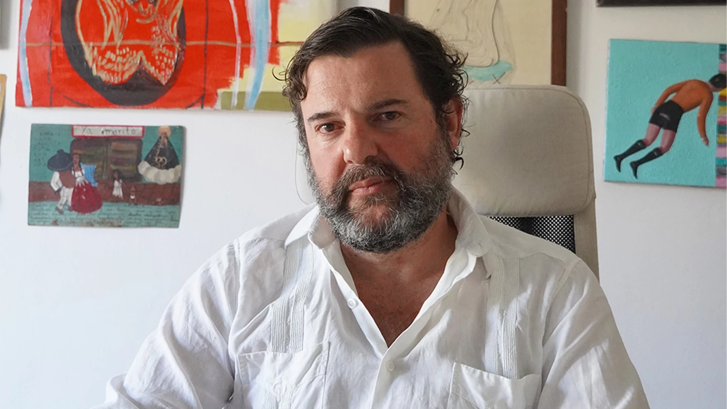 El escritor Jacobo Bergareche en una imagen promocional de su nuevo libro, 'Tío grande'. El escritor Jacobo Bergareche en una imagen promocional de su nuevo libro, 'Tío grande'.