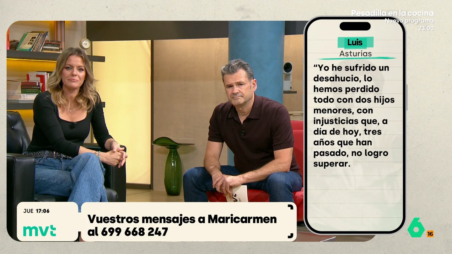 Iñaki López, tras la muerte de Maricarmen: "La rectificación de Urbagestión no ha llegado a tiempo para salvar su vida" Iñaki López, tras la muerte de Maricarmen: "La rectificación de Urbagestión no ha llegado a tiempo para salvar su vida"