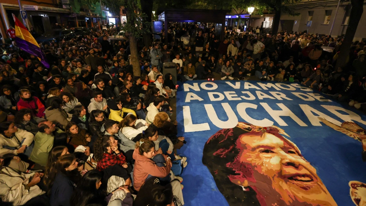 Marcha en Madrid en recuerdo de Maricarmen y en protesta por la vivienda Marcha en Madrid en recuerdo de Maricarmen y en protesta por la vivienda