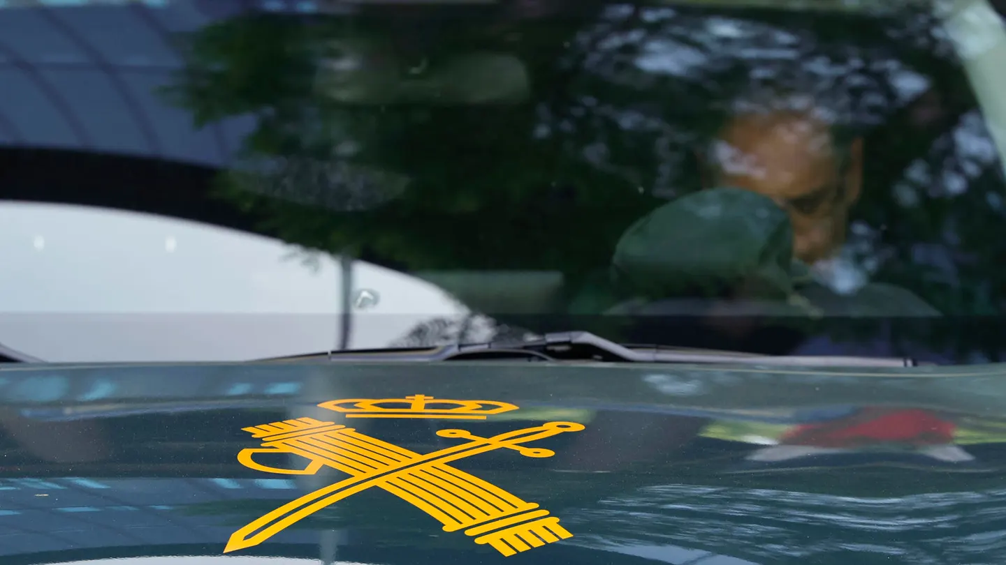 Imagen de un coche de la Guardia Civil Imagen de un coche de la Guardia Civil