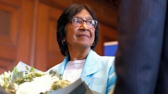 La jurista sudafricana y Premio Nobel de la Paz, Navi Pillay.