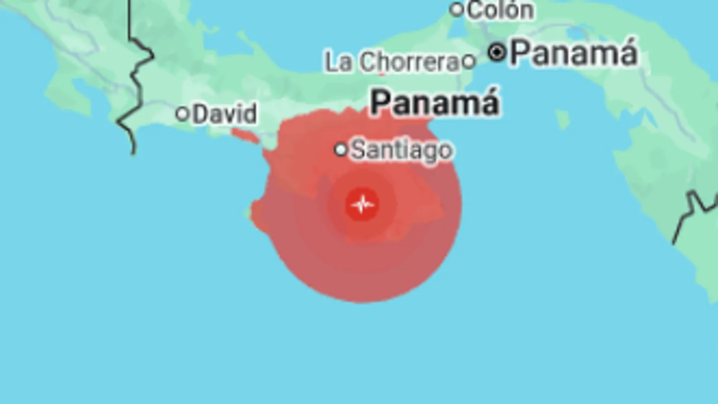 Un terremoto sacude Panamá. Un terremoto sacude Panamá.