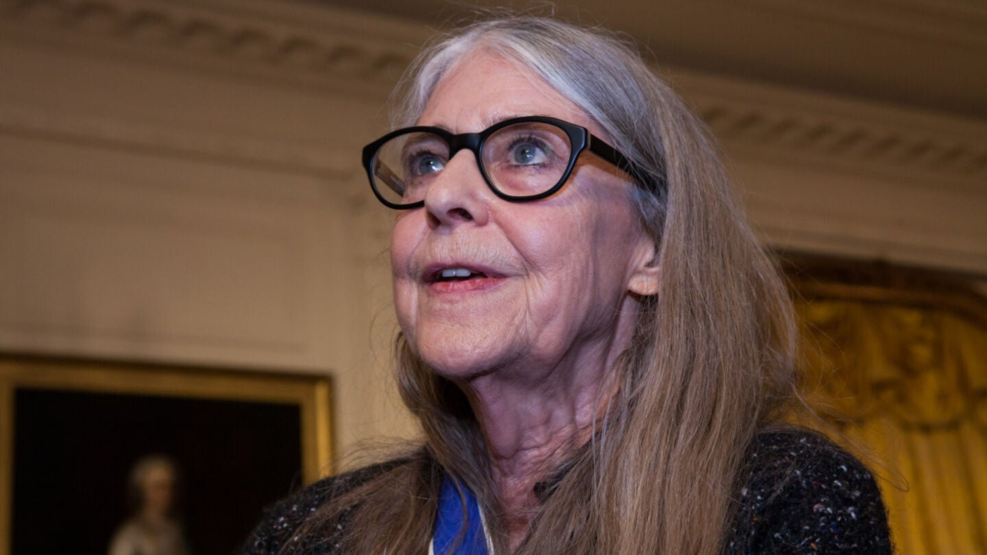 Margaret Hamilton siendo condecorada en 2016