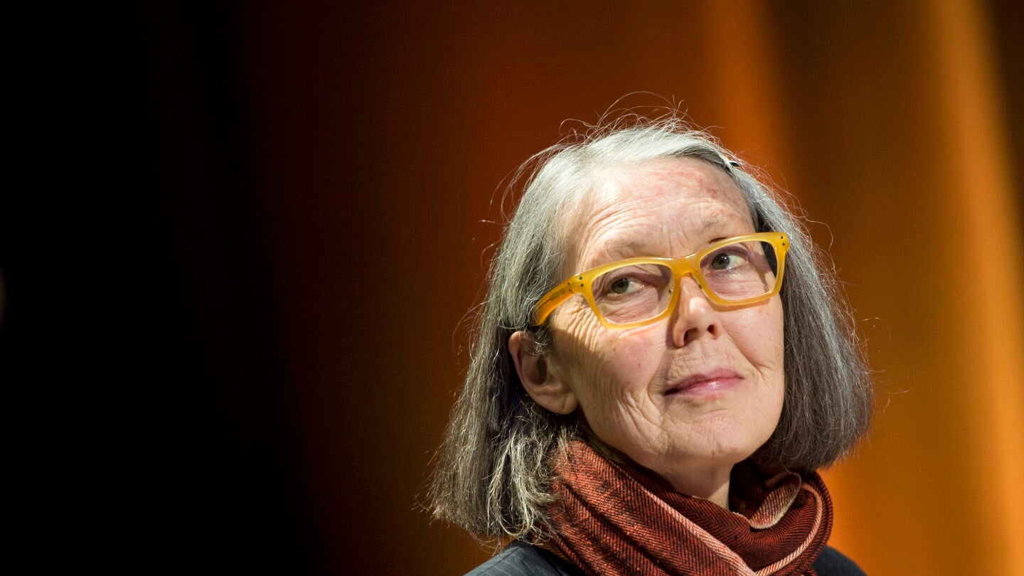 Anne Carson, ganadora del Premio Nobel de Literatura 2026. 