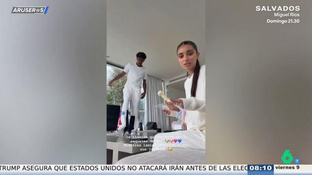 El v&iacute;deo de In&eacute;s Garc&iacute;a sobre la obsesi&oacute;n de Lamine Yamal con la pelota: "Pensaba que estaba hablando de sus perros"