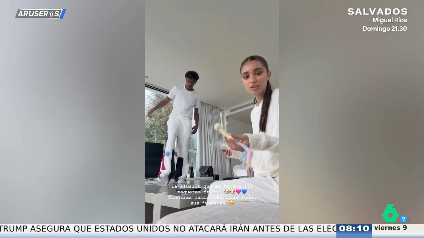 El vídeo de Inés García sobre la obsesión de Lamine Yamal con la pelota: "Pensaba que estaba hablando de sus perros" El vídeo de Inés García sobre la obsesión de Lamine Yamal con la pelota: "Pensaba que estaba hablando de sus perros"