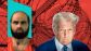 El presidente de EEUU, Donald Trump, y Nidal Hassan.
