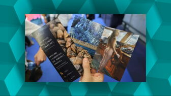 Publicidad machista en una feria de marisco en Vigo