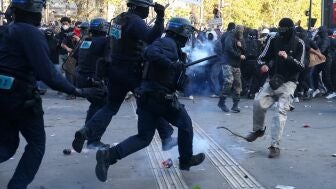 Protesta en Francia