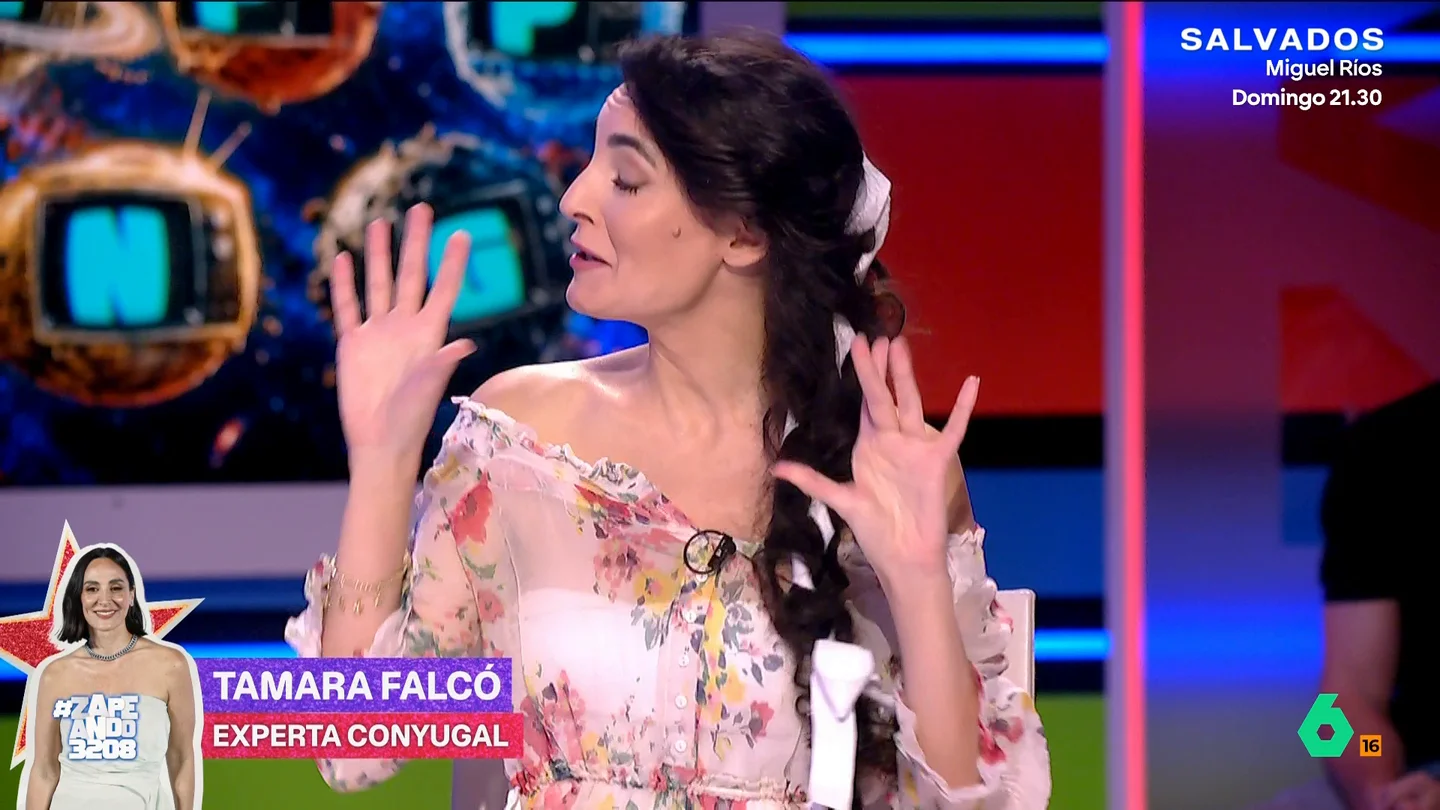 'Tamara Falcó' desvela los secretos del retiro conyugal con Íñigo Onieva: "¿Os imagináis que me encuentro sus calzoncillos con palominos?" 'Tamara Falcó' desvela los secretos del retiro conyugal con Íñigo Onieva: "¿Os imagináis que me encuentro sus calzoncillos con palominos?"