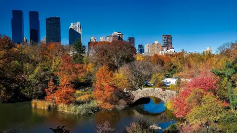 Central Park en otoño Central Park en otoño