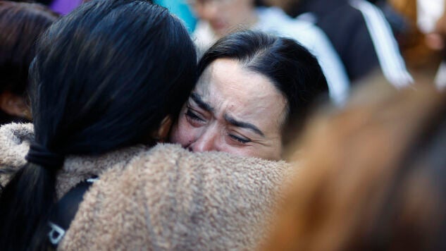 Mujer en riesgo de desahucio