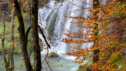 Lago Plitvice, en Croacia