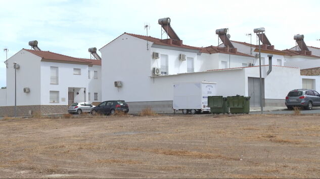 Imagen de unas casas en Marinaleda (Sevilla)