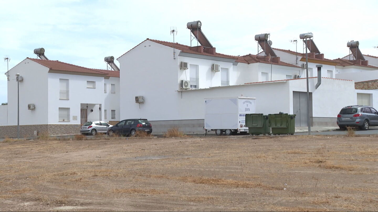 Imagen de unas casas en Marinaleda (Sevilla)