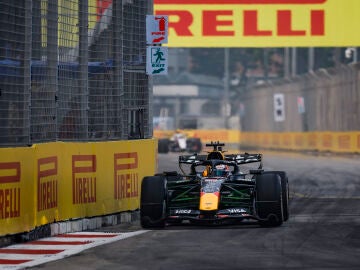 Max Verstappen durante el Gran Premio de Singapur