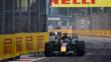 Max Verstappen durante el Gran Premio de Singapur Max Verstappen durante el Gran Premio de Singapur