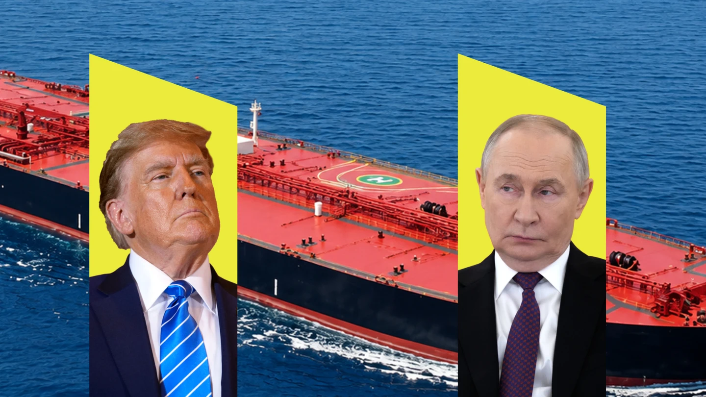 Donald Trump y Vladímir Putin. Donald Trump y Vladímir Putin.
